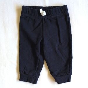 carters navy blue cotton comfy joggers pants 6 months baby boy